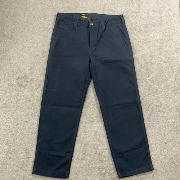 NEW Colorado Clothing Mens 32x3 Canvas Work Pants Blue Durable Stretch Fabric - Picture 1 of 9